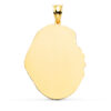 18K MEDALLA ORO AMARILLO ESPERANZA DE TRIANA SILUETA TALLADA 35X28 MM - Imagen 2