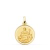 18K MEDALLA ORO AMARILLO DIVINA PASTORA 18 MM TALLA BISEL