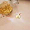 18K MEDALLA ORO AMARILLO VIRGEN DEL PERPETUO SOCORRO BISEL 12 MM - Imagen 2