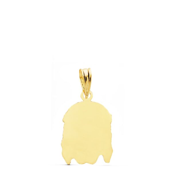 18K COLGANTE CRISTO DE LA BUENA MUERTE ORO AMARILLO ESTAMPADO. 19X12 MM - Imagen 2