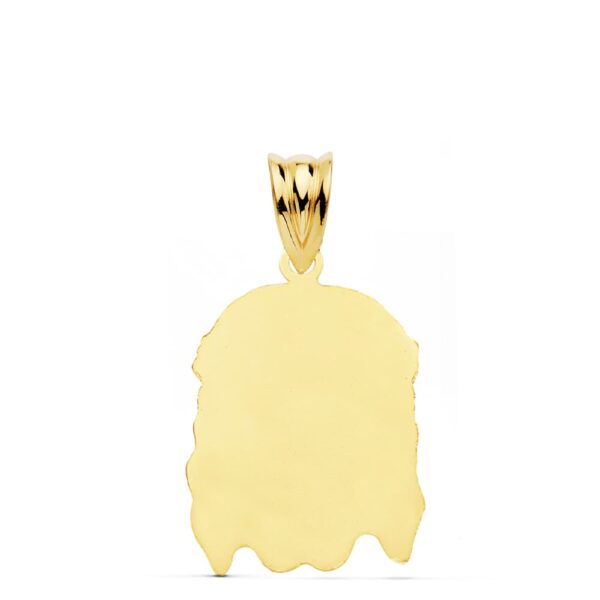 9K COLGANTE CRISTO DE LA BUENA MUERTE ORO AMARILLO 23X15 MM - Imagen 2