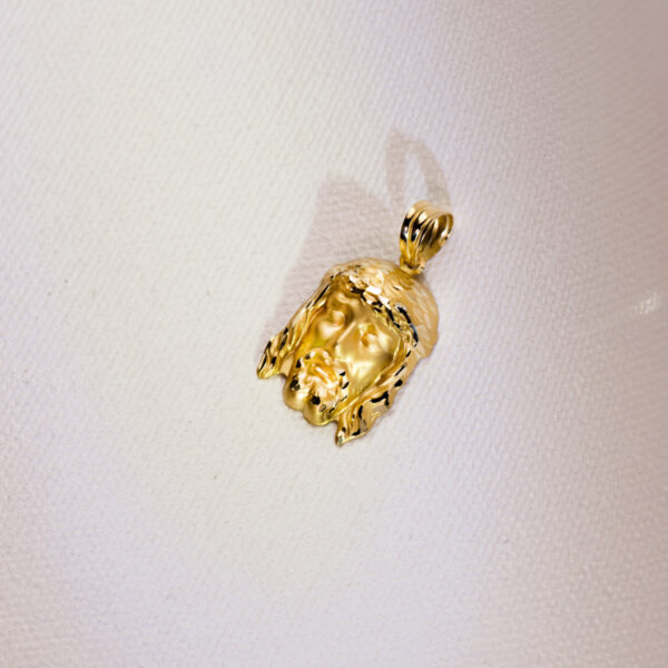 18K COLGANTE CRISTO DE LA BUENA MUERTE ORO AMARILLO 27X19 MM - Imagen 3