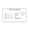 18K SORTIJA ORO AMARILLO 7 DIAMANTES 0.035 QTS. G-VS2. CUERPO REDONDO 1 MM - Imagen 2